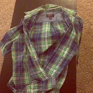 Shirt - Medium - Plaid - American Eagle
